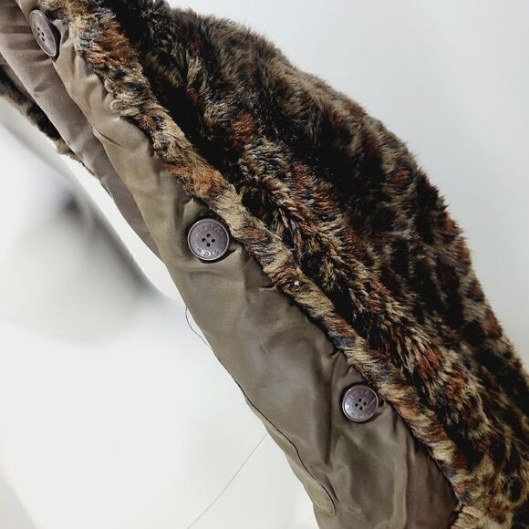KRITZIA Vintage Leopard Print Furry Coat - Picture 3 of 7